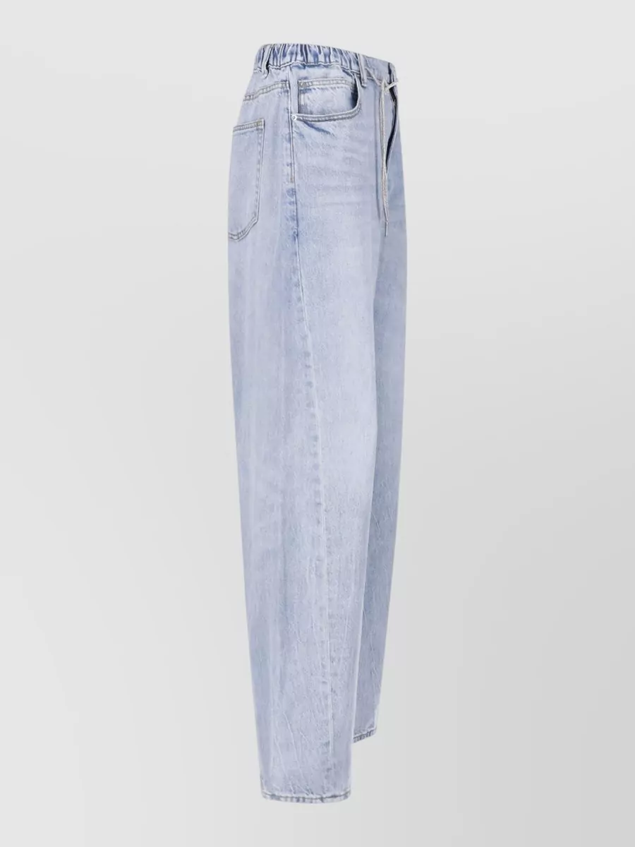 Alexander Wang Denim Straight-Leg Jeans