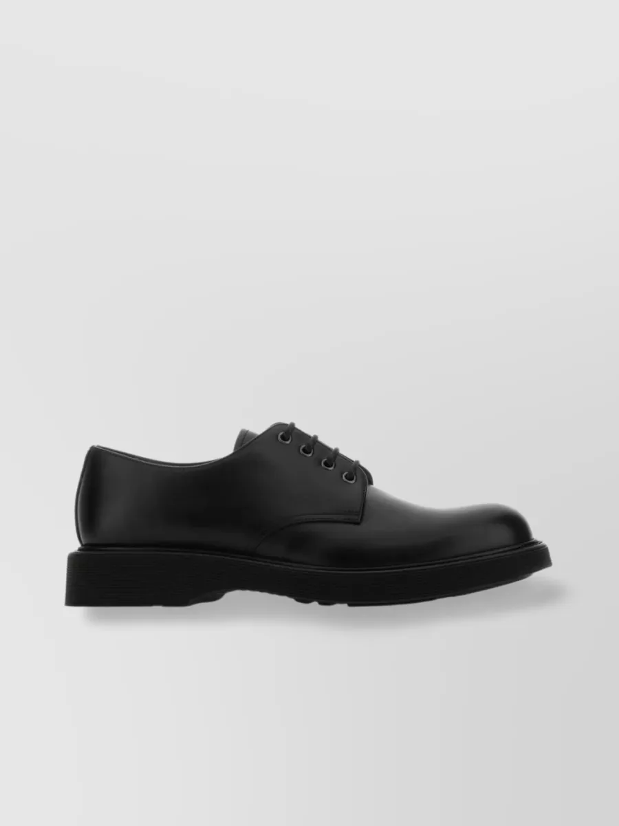 Shop Church's Haverhill Lace-up Shoes In Luxurious Leather In Black