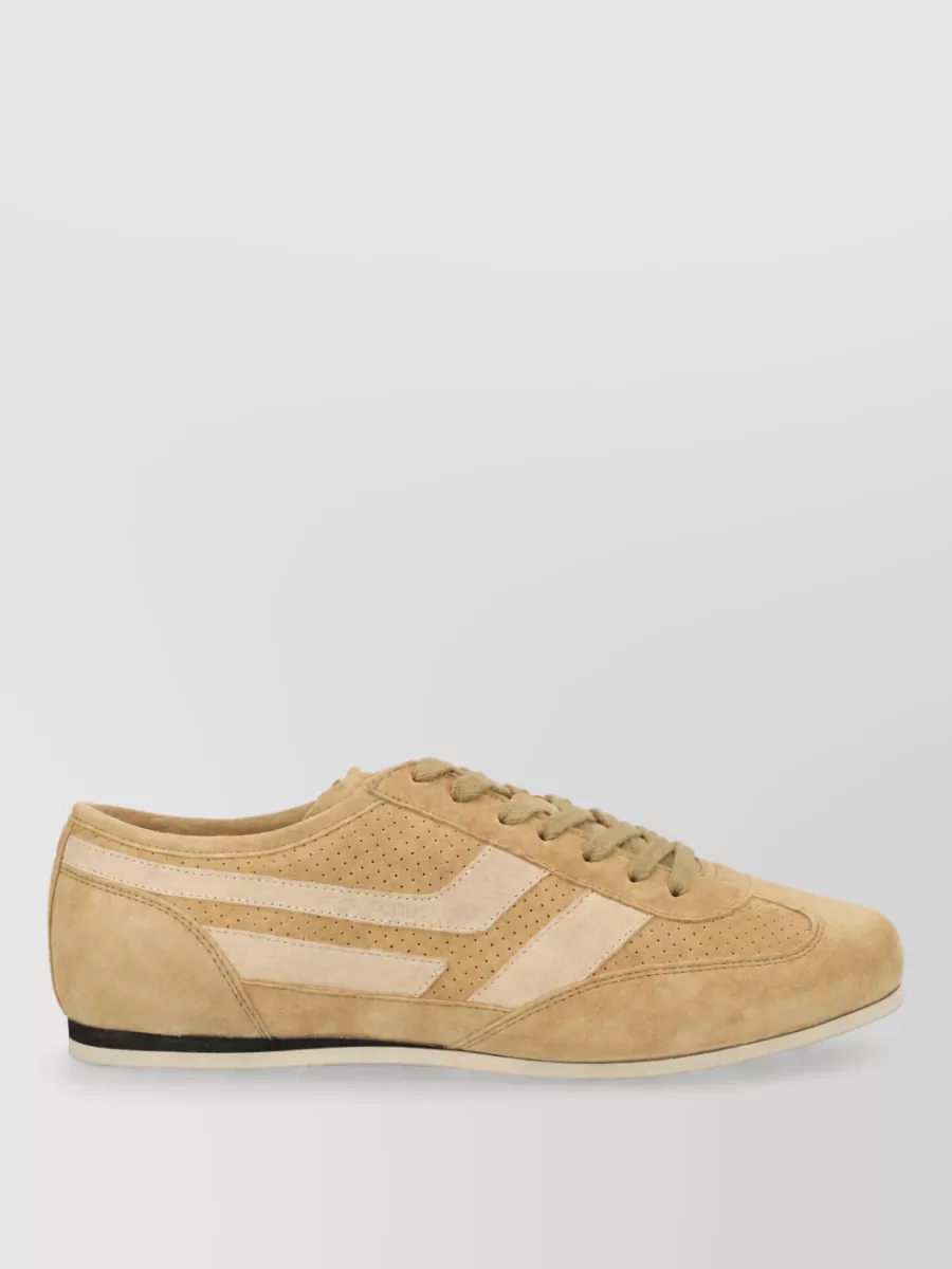 Tom Ford Leather Lace-Up Sneakers