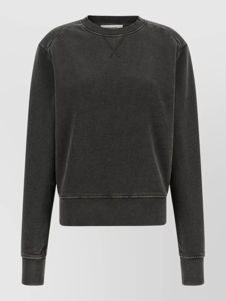 Entire Studios ribbed boxy-fit crewneck sweatshirt