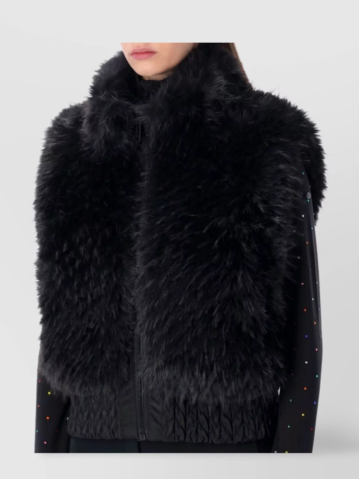 Goldbergh Luxe Faux Fur Long Sleeve Jacket