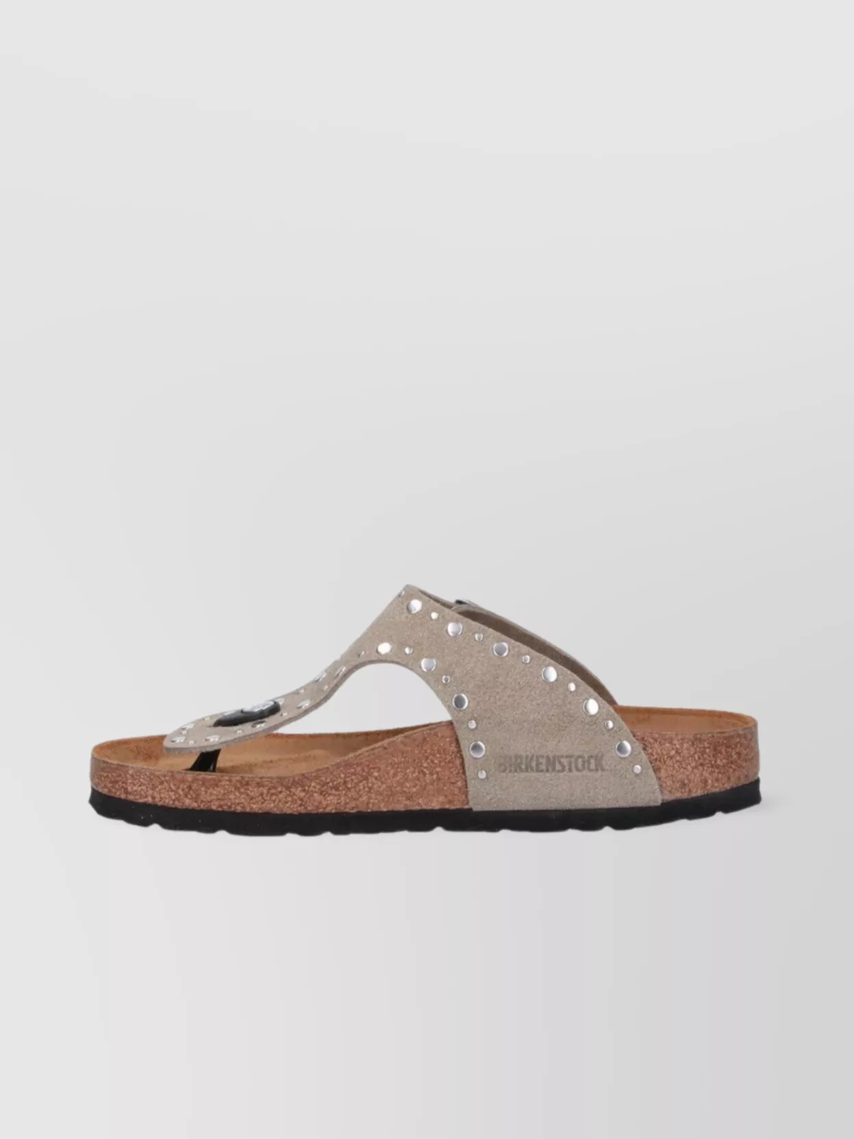 Birkenstock Heel Sandals With Buckle And Studs