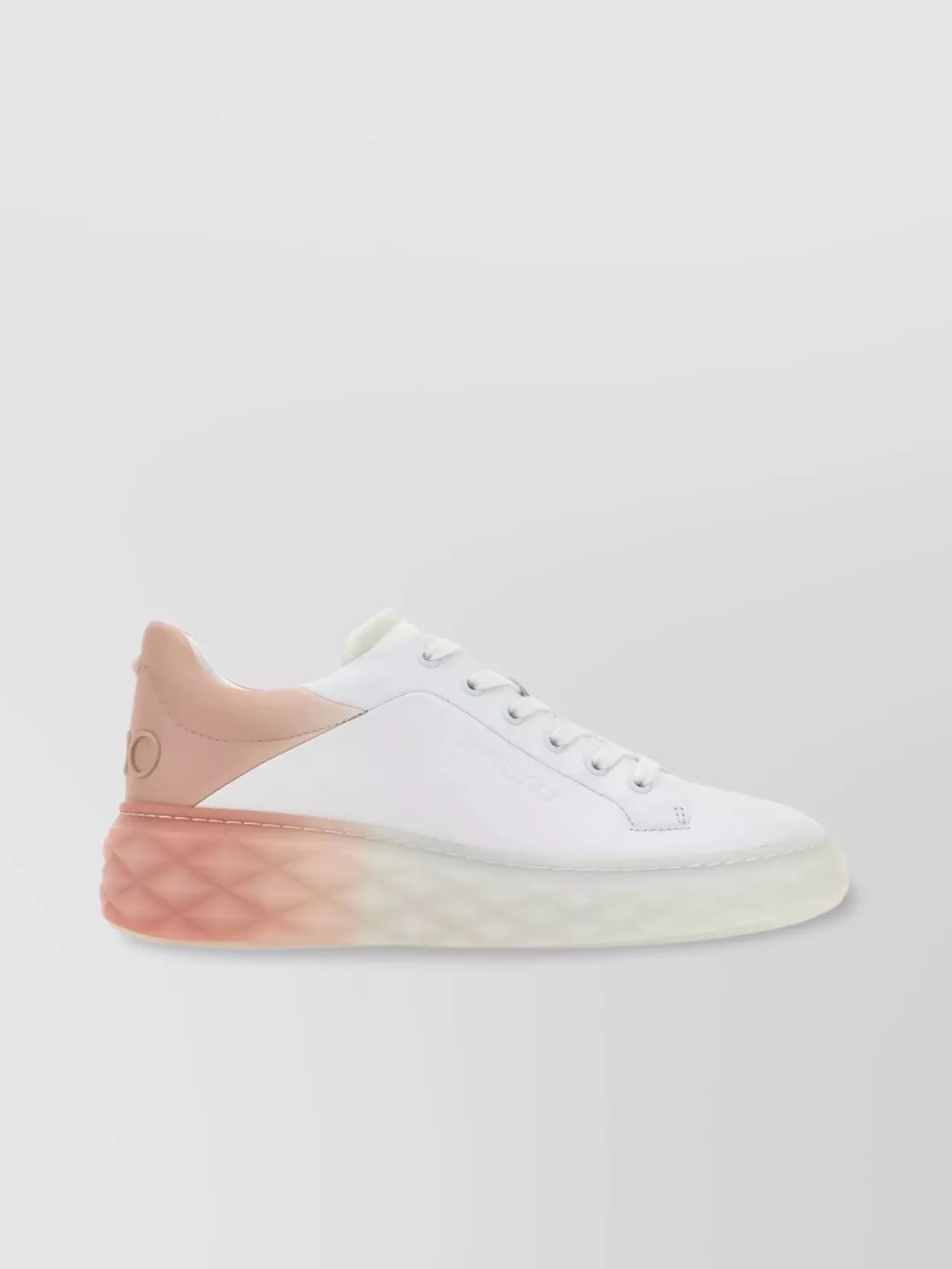 Shop Jimmy Choo Maxi/f Ii Oversize Sole Sneakers In Pink