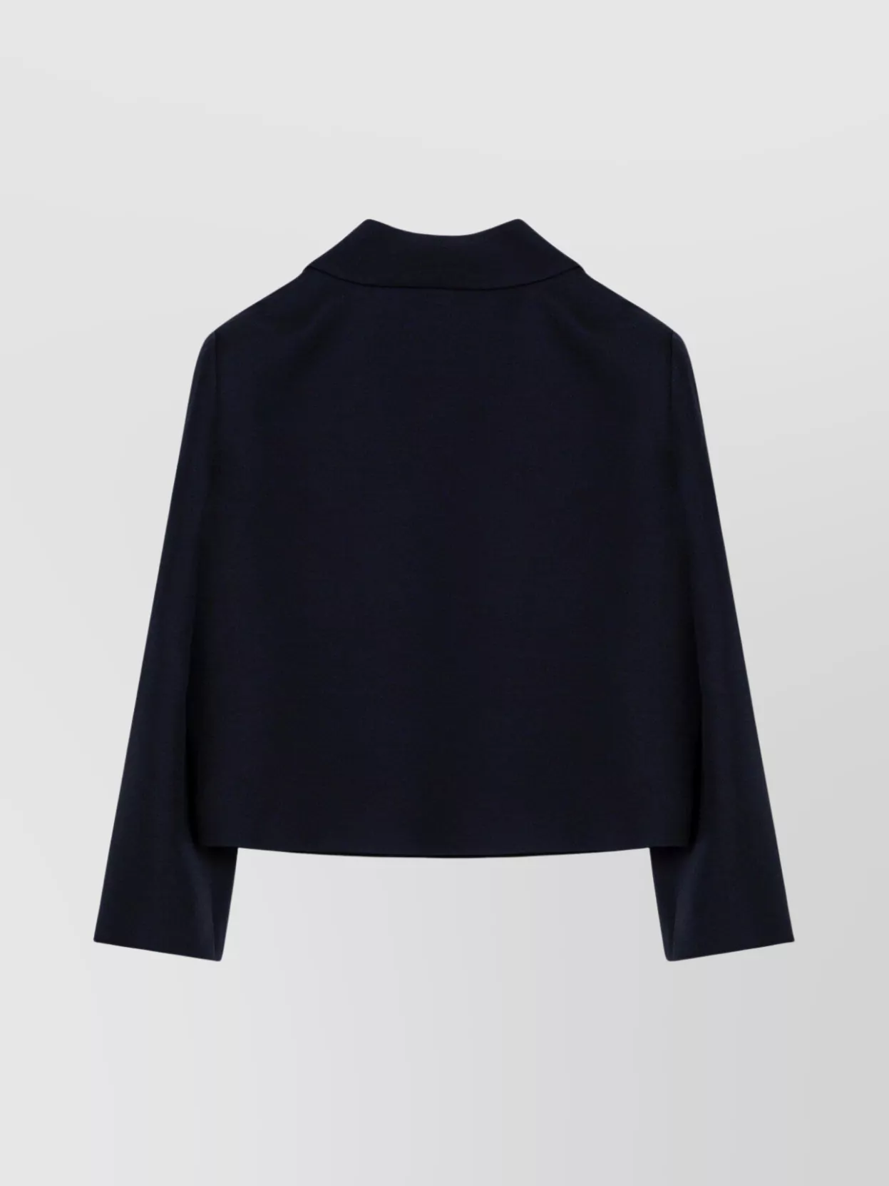 Valentino Vlogo Single-breasted Wool Blazer In Blue