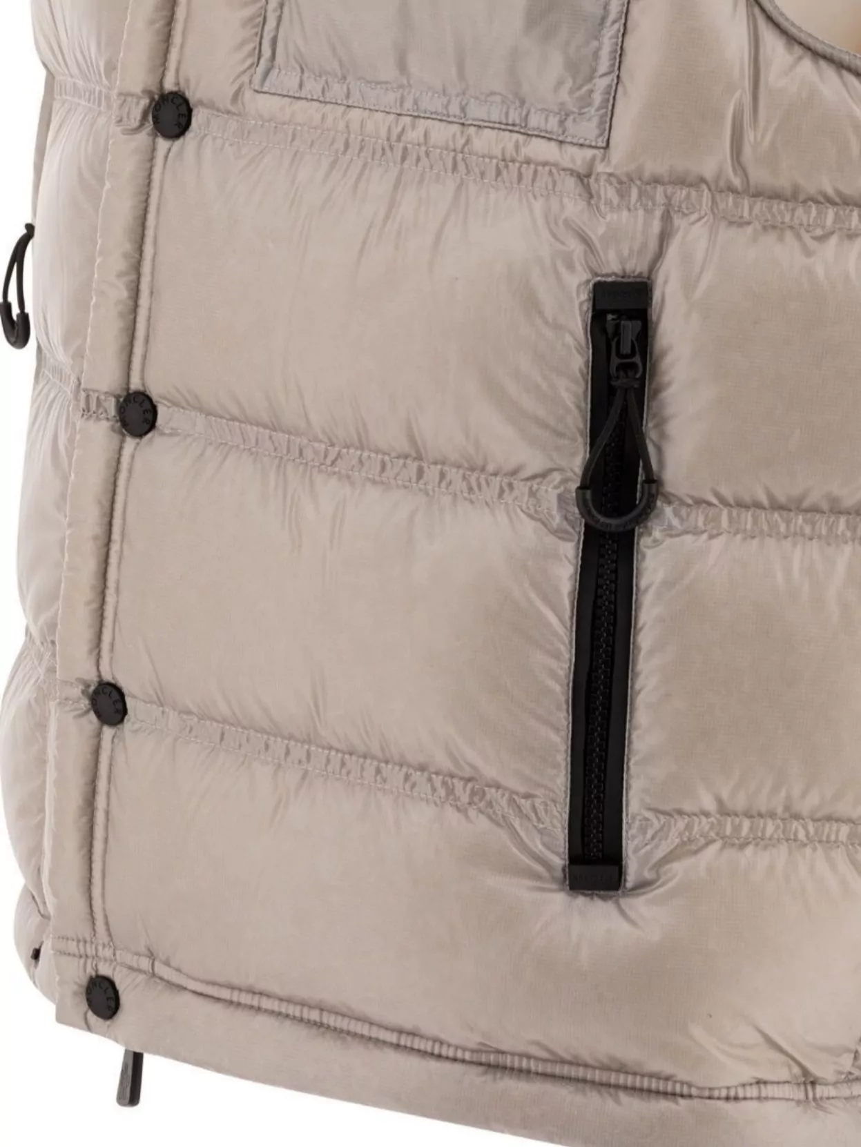 Moncler Grenoble Quilted High Neck Zip Chest Jackets