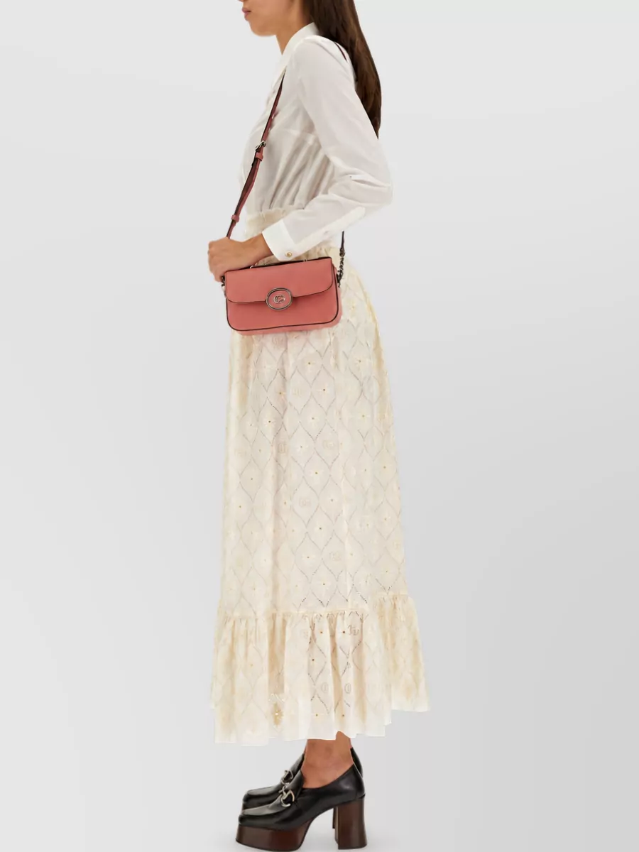 Gucci Floral Broderie Anglaise Full Skirt