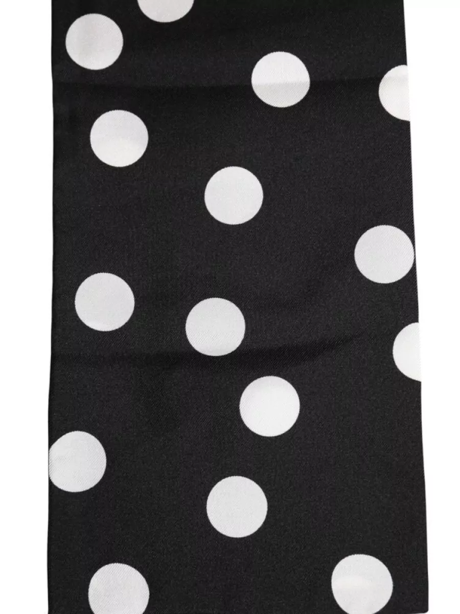 Dolce&Gabbana Silk Polka-Dot Scarf