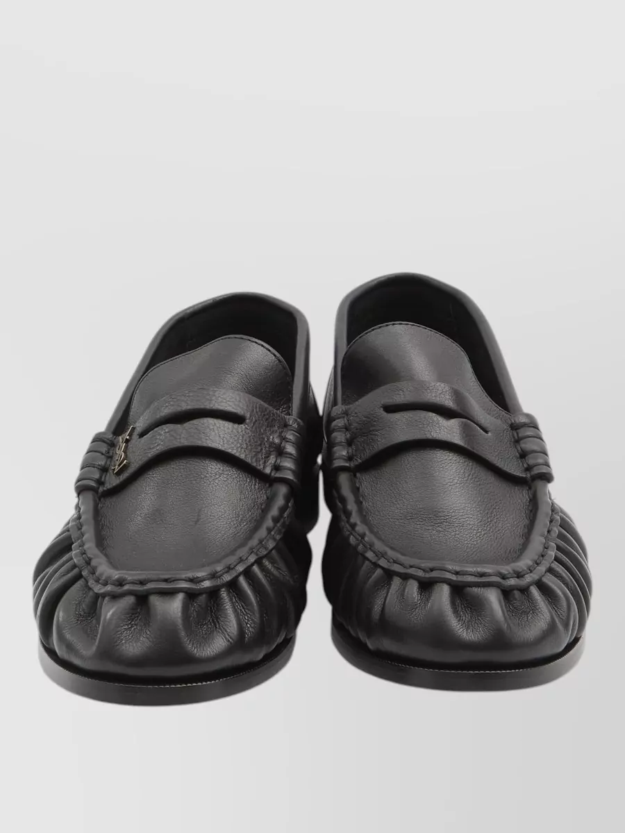 Saint Laurent Leather Loafers