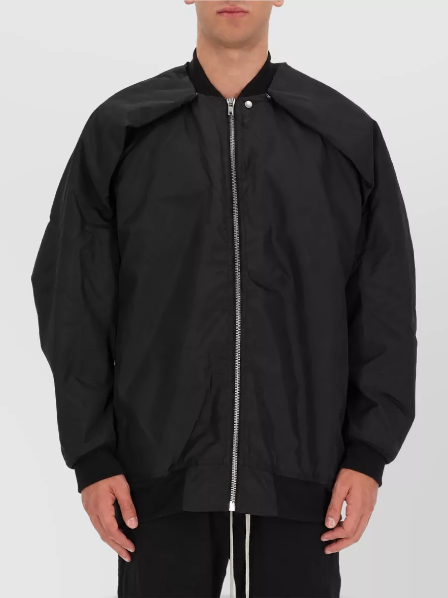 Rick Owens Drkshdw convertible nylon bomber jacket