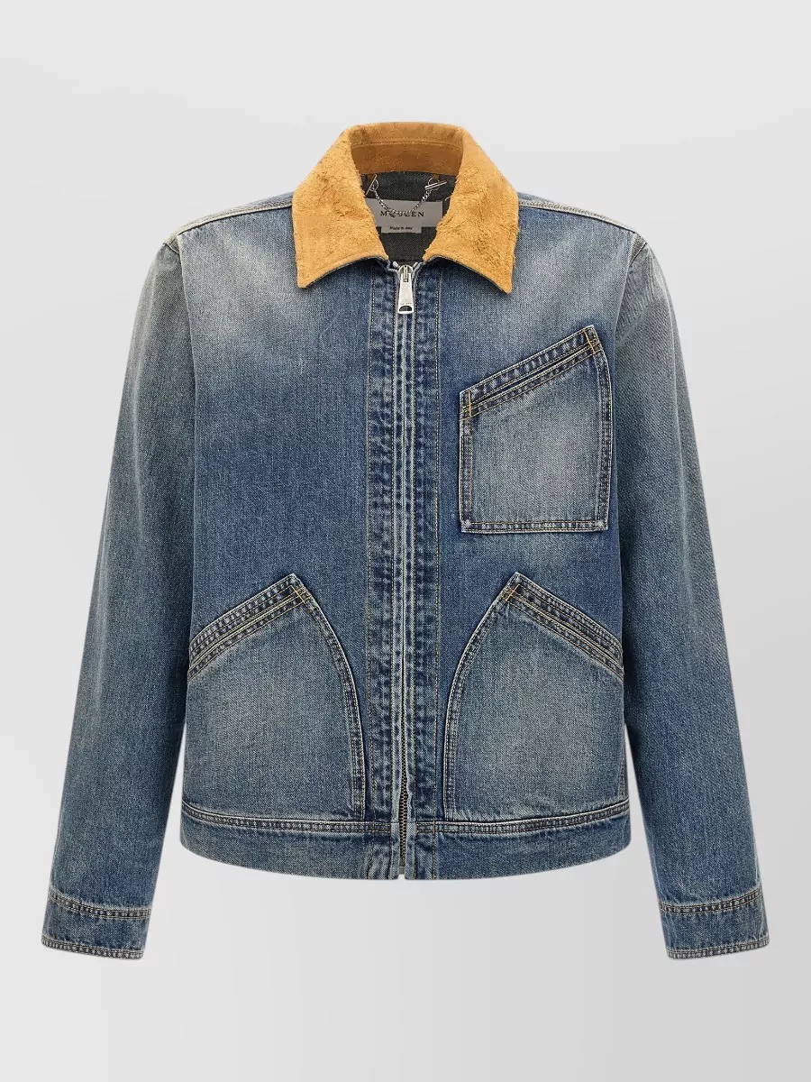 Mc Queen denim jacket