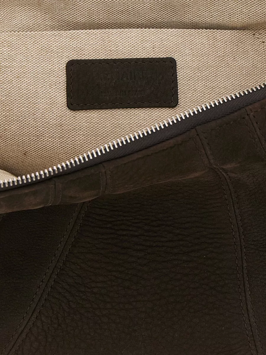 Lemaire Lamb Leather Croissant Medium Crossbody Bag