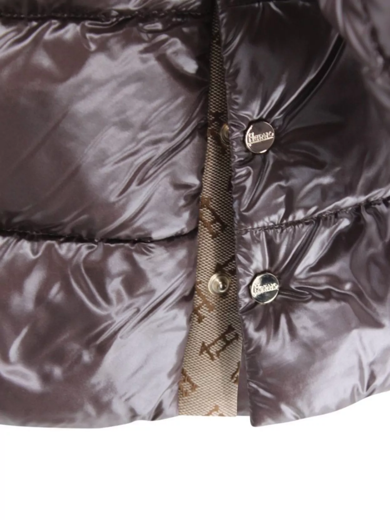 Herno Short Down Jacket High Collar