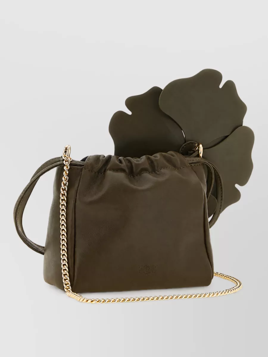 Pinko sheepskin leather mini bag