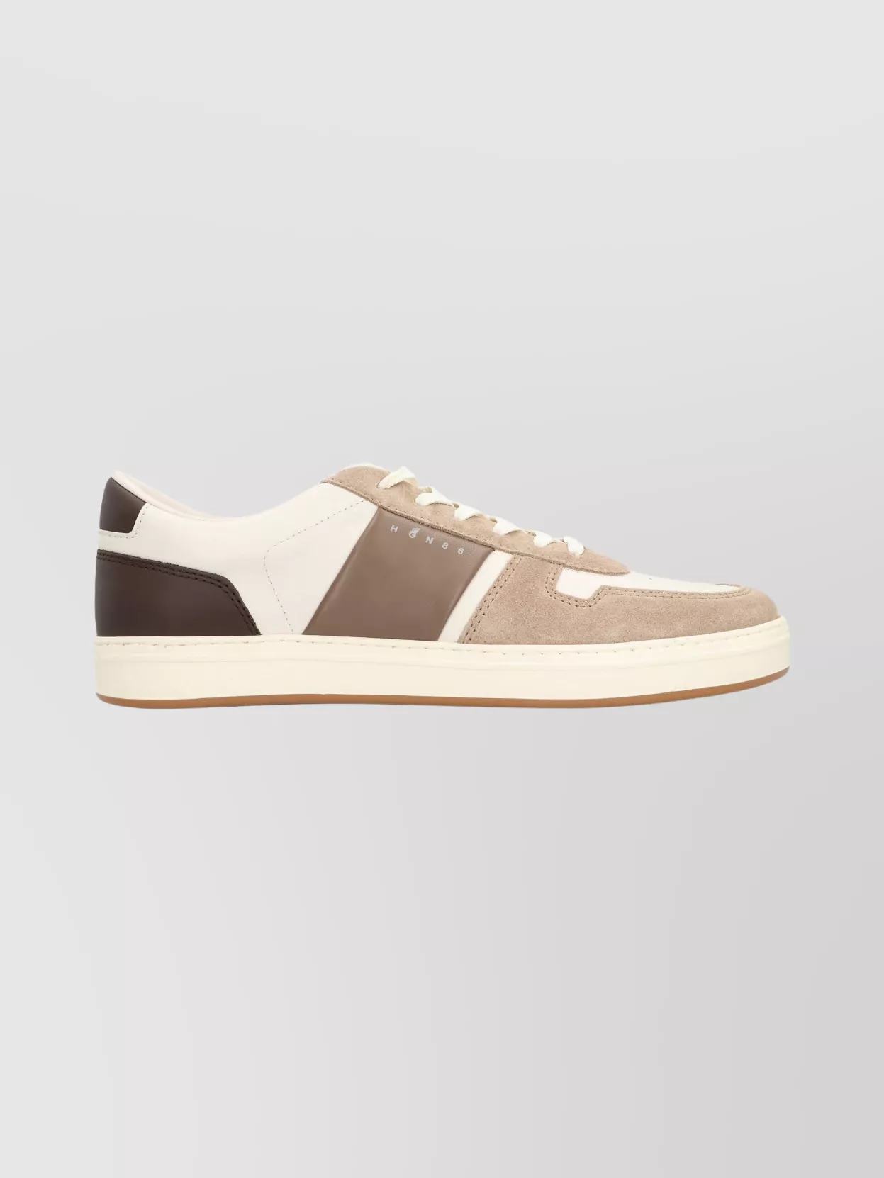 Hogan Low-Top Sneakers Featuring Leather Inserts