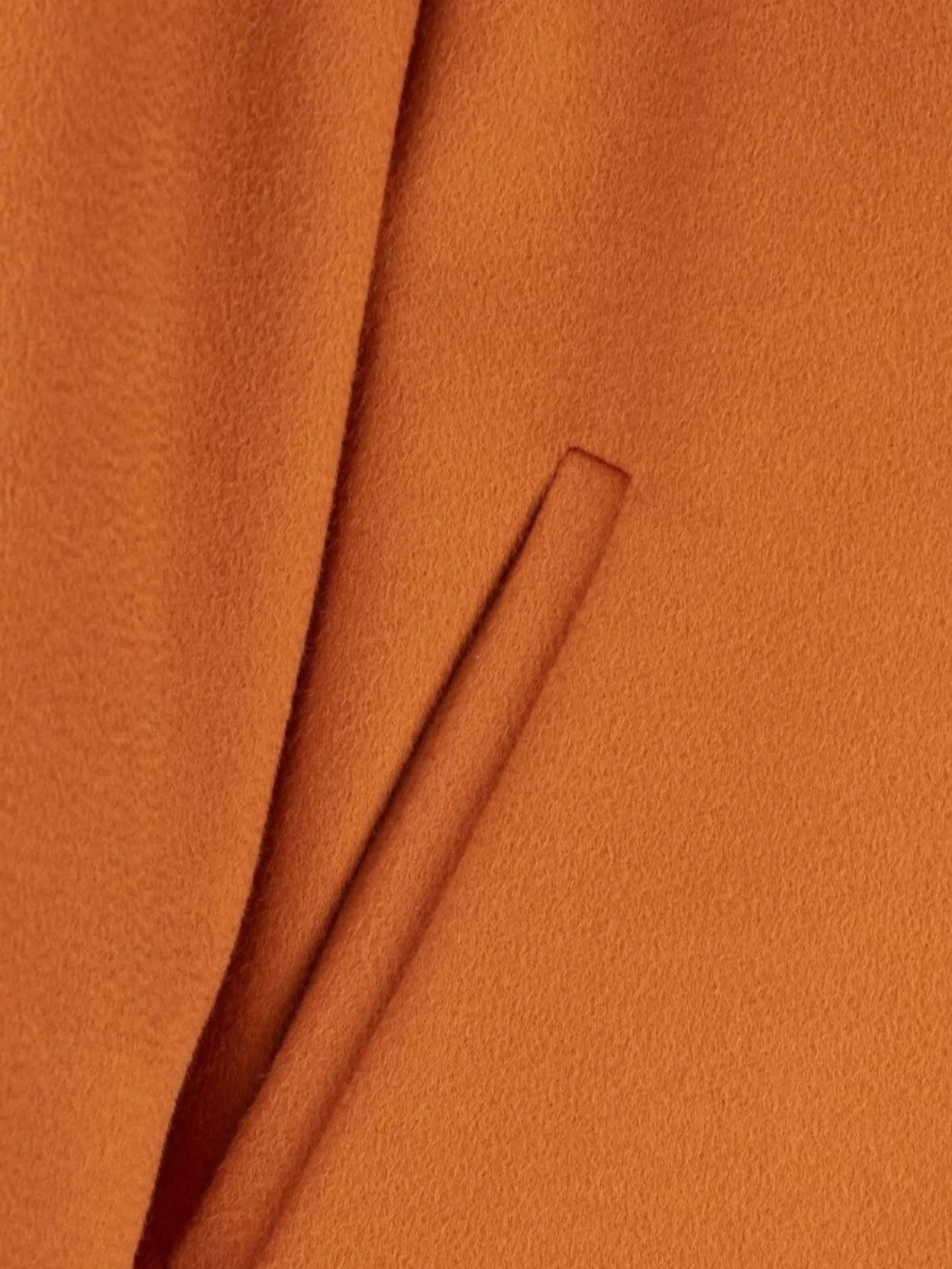 's Max Mara Wool Coat Hood Belt