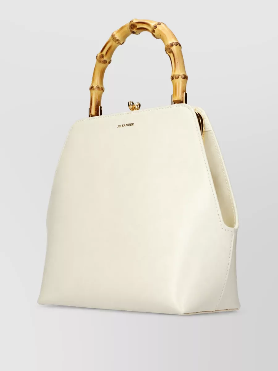 Jil Sander Na Leather Clutch Bag