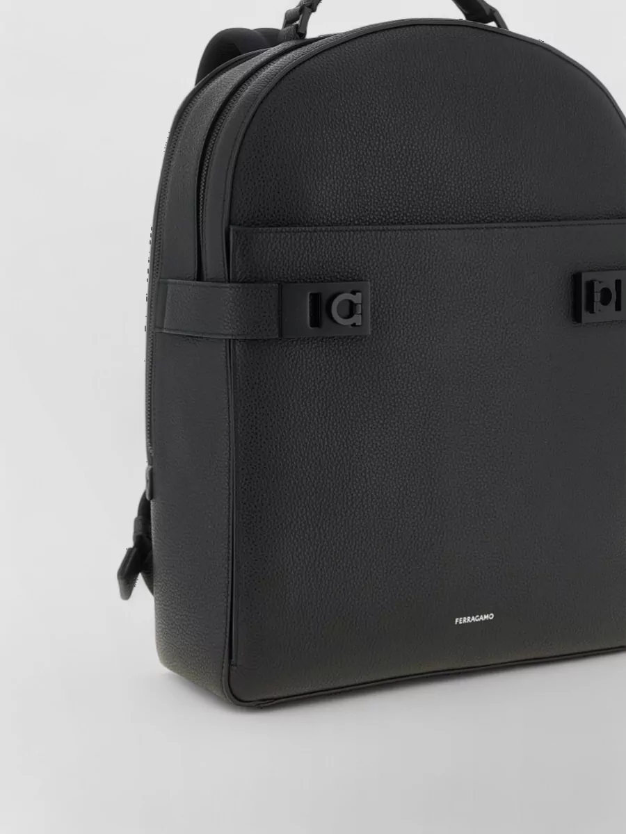 Ferragamo Linen Hug Backpack