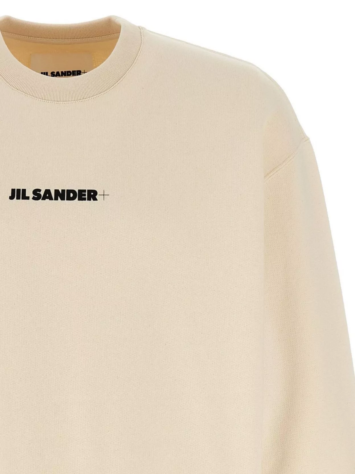 Jil Sander Crew Neck Logo Sweatshirt
