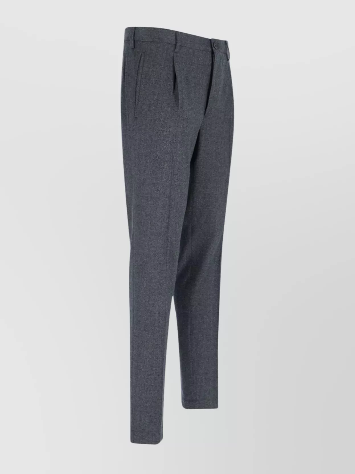 Incotex Straight Trousers With Front Pleats And Pockets