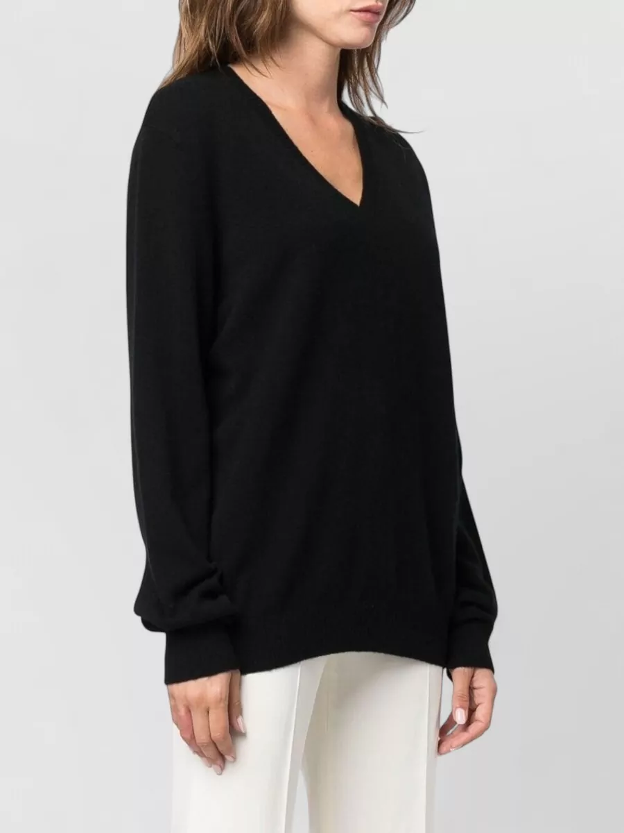 Loulou Studio Cashmere V-Neck Sweatshirt