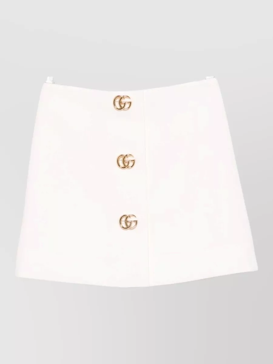 Gucci wool mini skirt