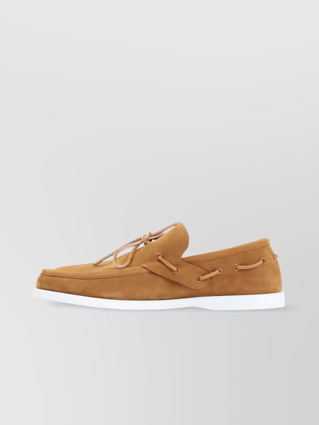 Marni Leather Loafers With Rubber Outsole And Piping