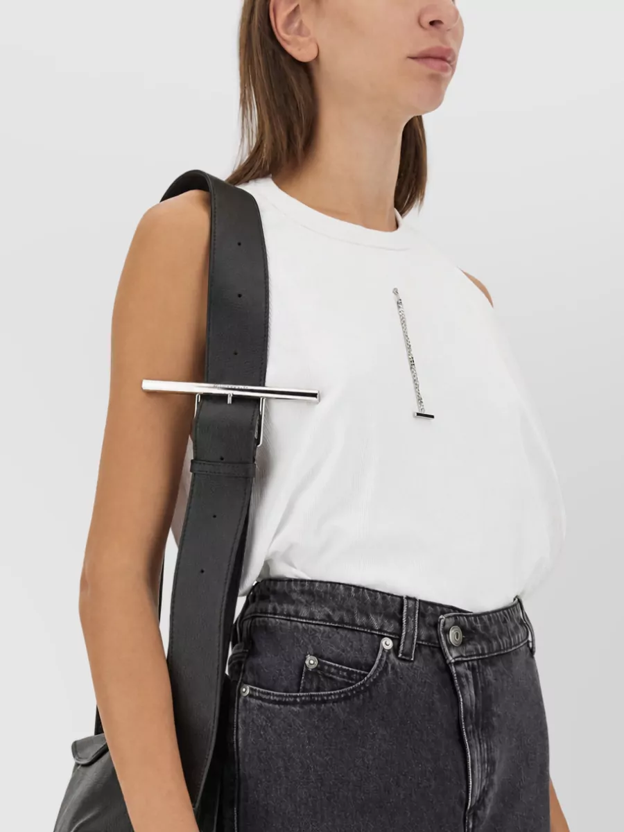 Alexander Mcqueen Ribbed Tank Top