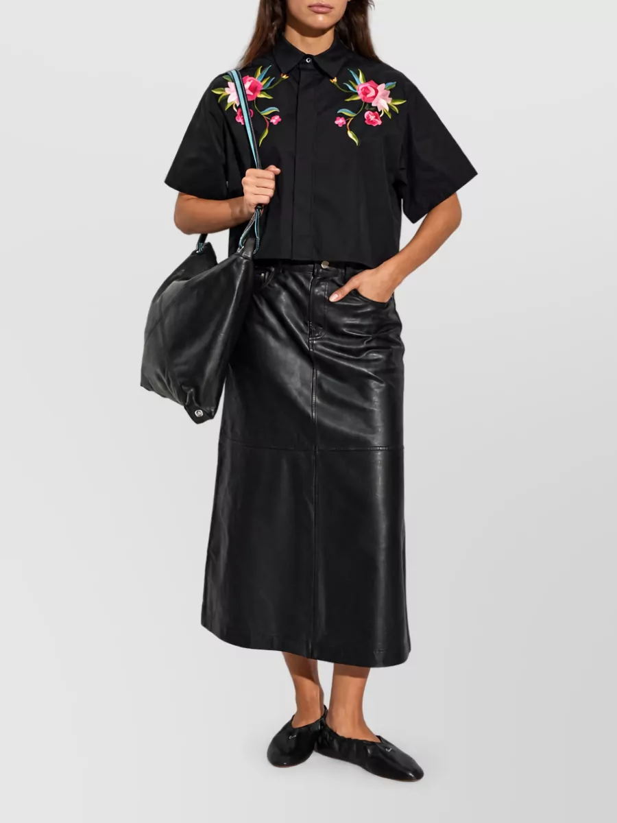 Kenzo Cotton Long-Sleeve Shirt