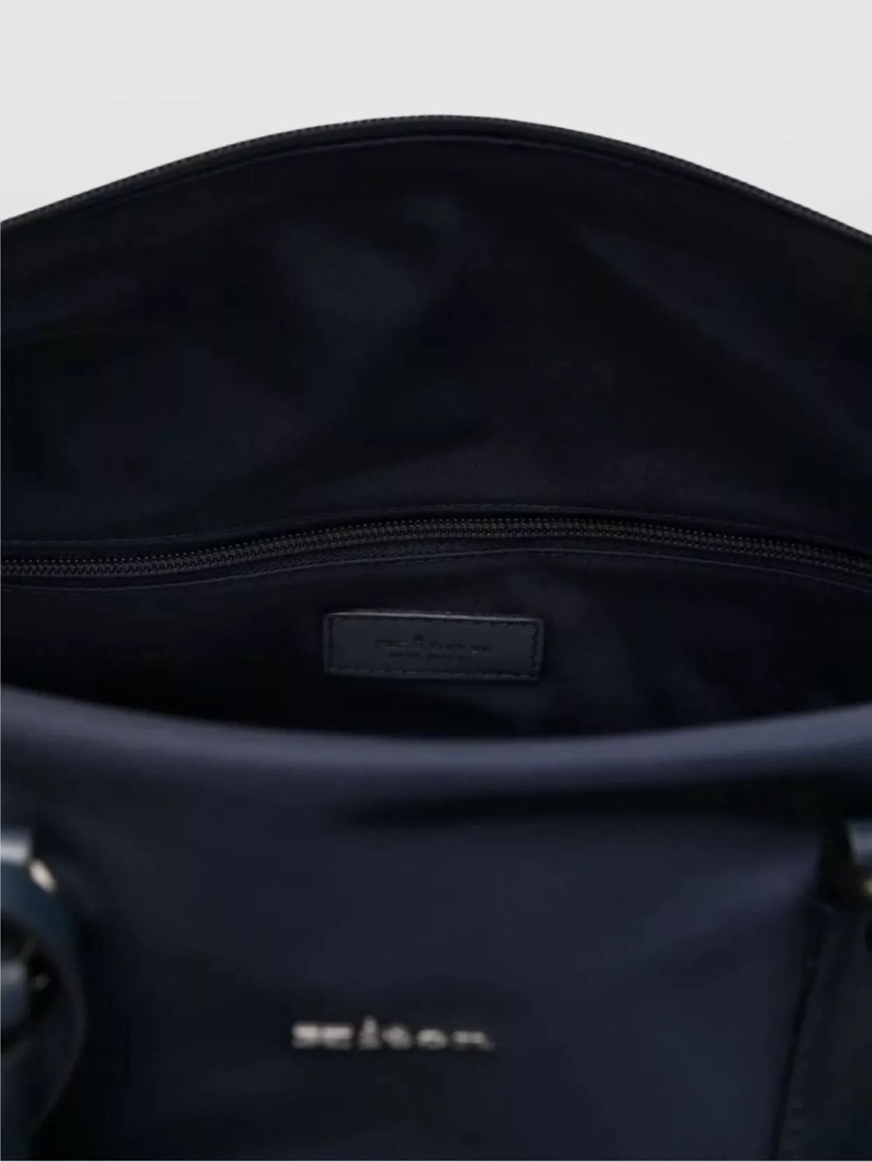 Kiton Logo Tag Travel Bag
