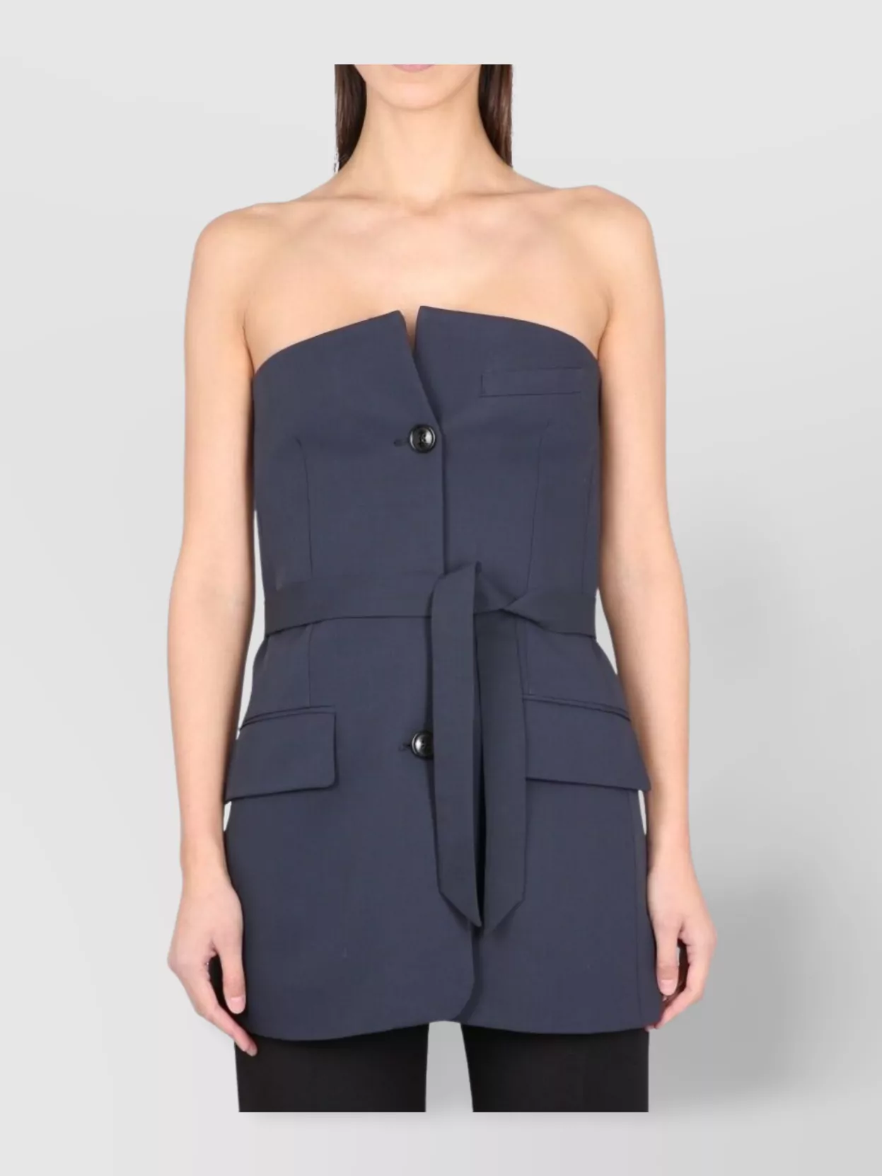 Our Legacy Waist Belted Button Front Flap Pockets