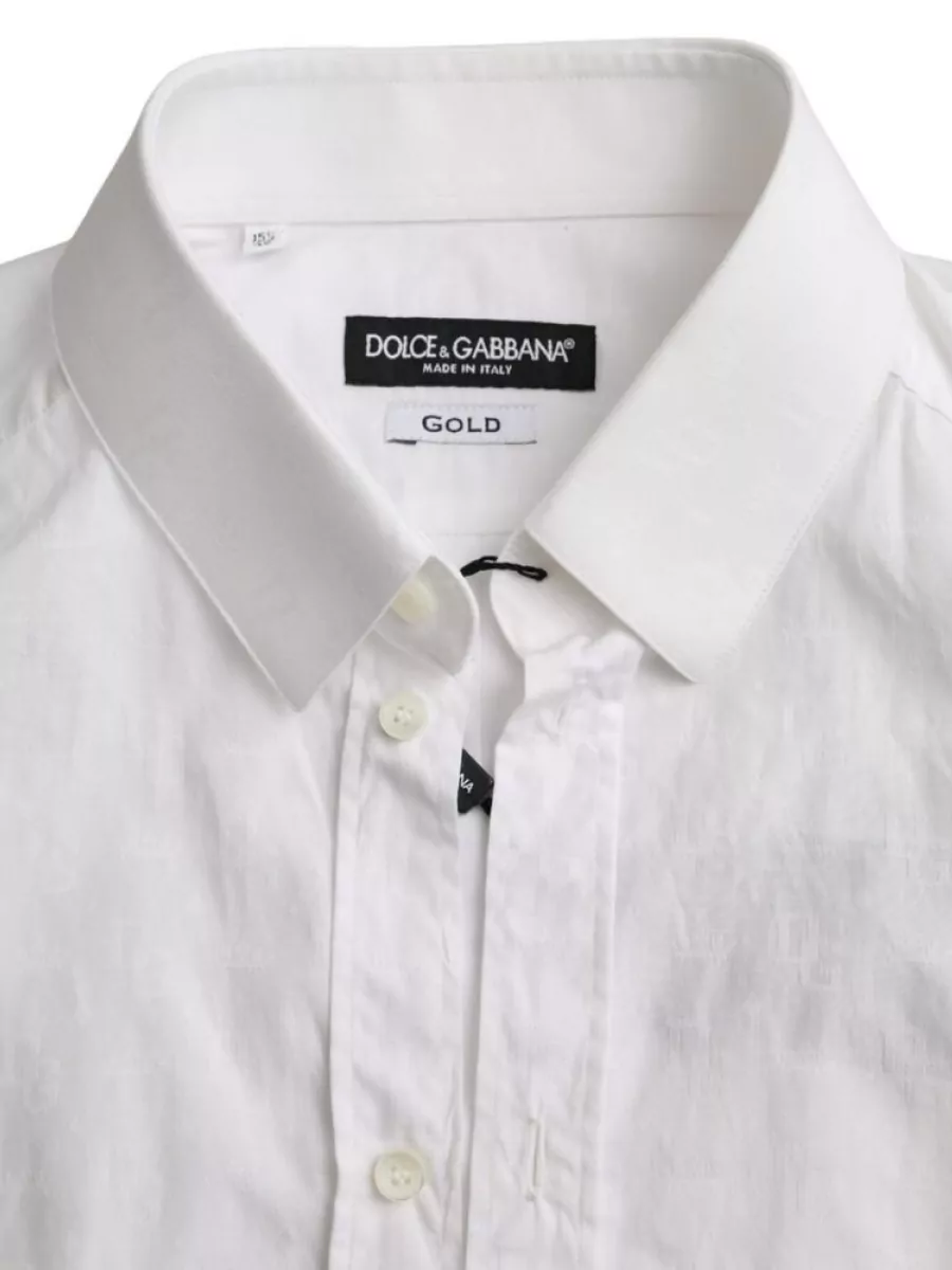 Dolce&Gabbana Cotton Long-Sleeve Shirt