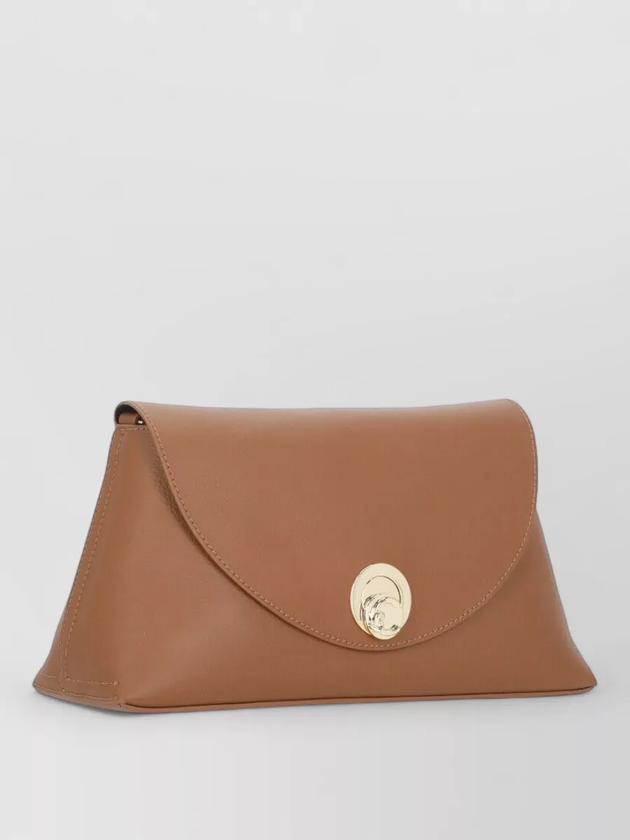 Coccinelle Pebbled Leather Shoulder Bag