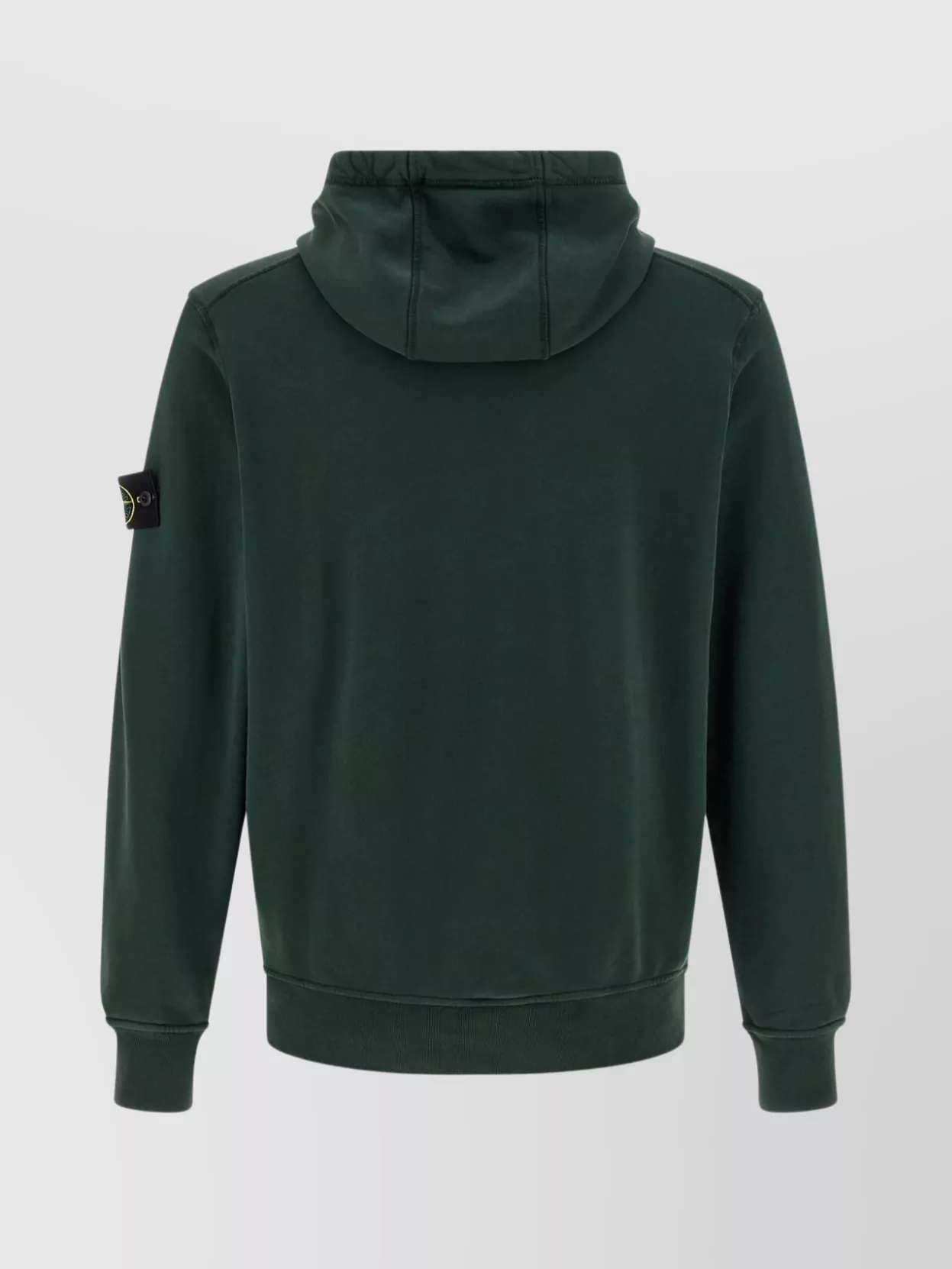 Stone Island Hoodie With Logo And Drawstring Hood