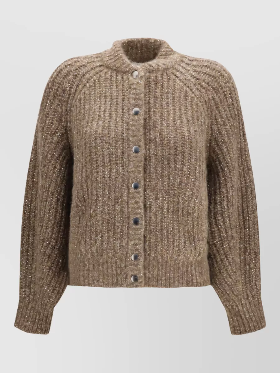 Brunello Cucinelli Cashmere silk sequin cardigan
