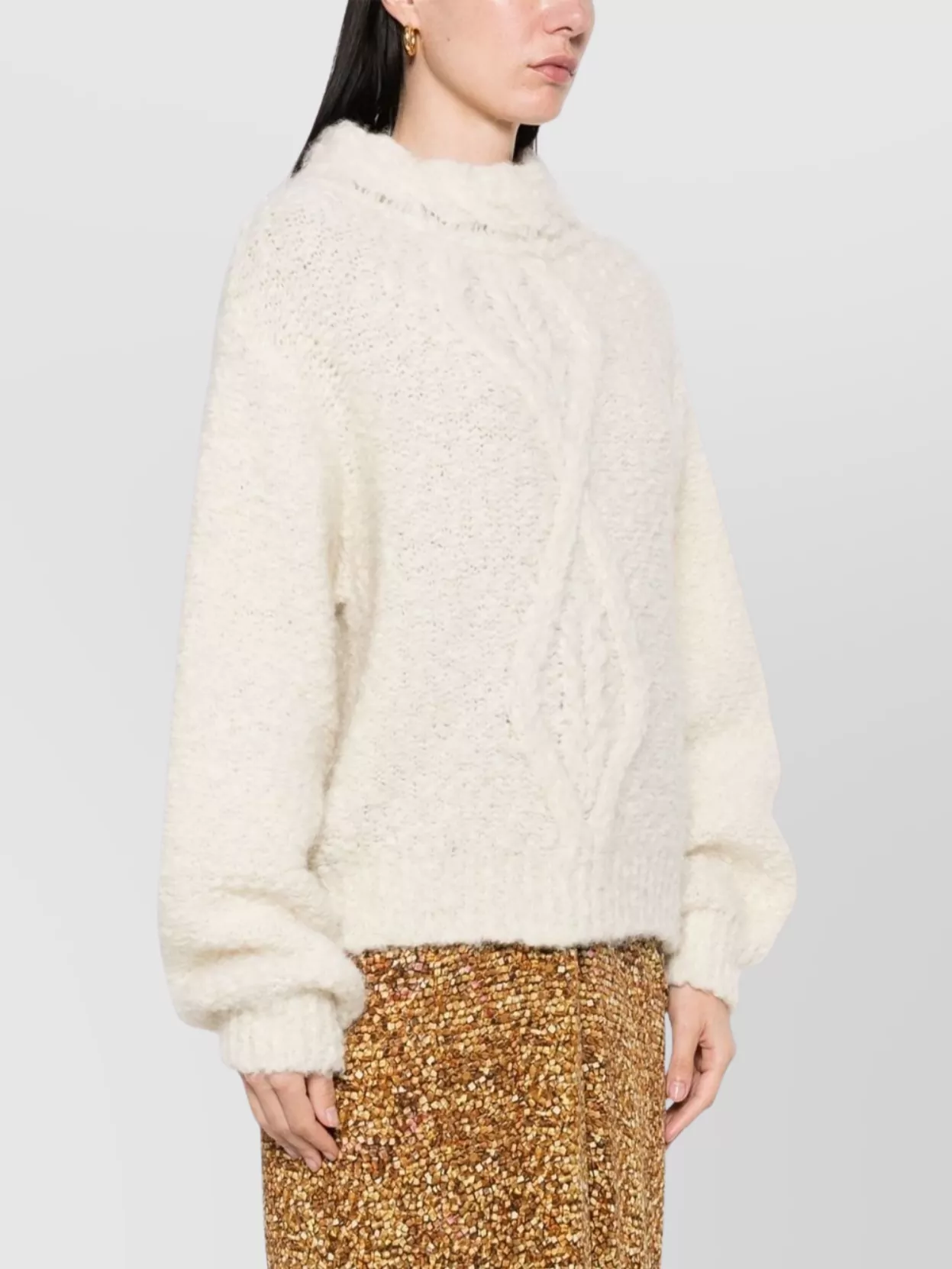 Isabel Marant Wool Cable Knit Pullover
