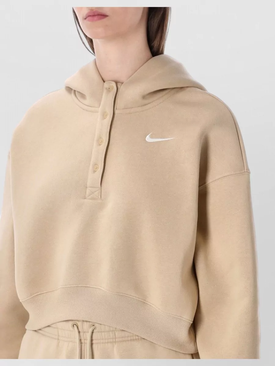Nike Oversized Cropped Hoodie