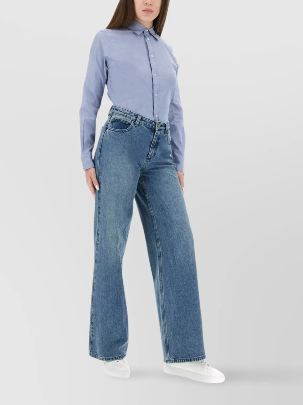 Polo Ralph Lauren Collared Neck Long Sleeve Top