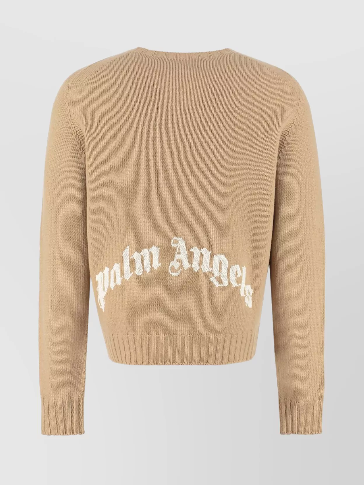 Palm Angels Crew Neck Wool Blend Pullover