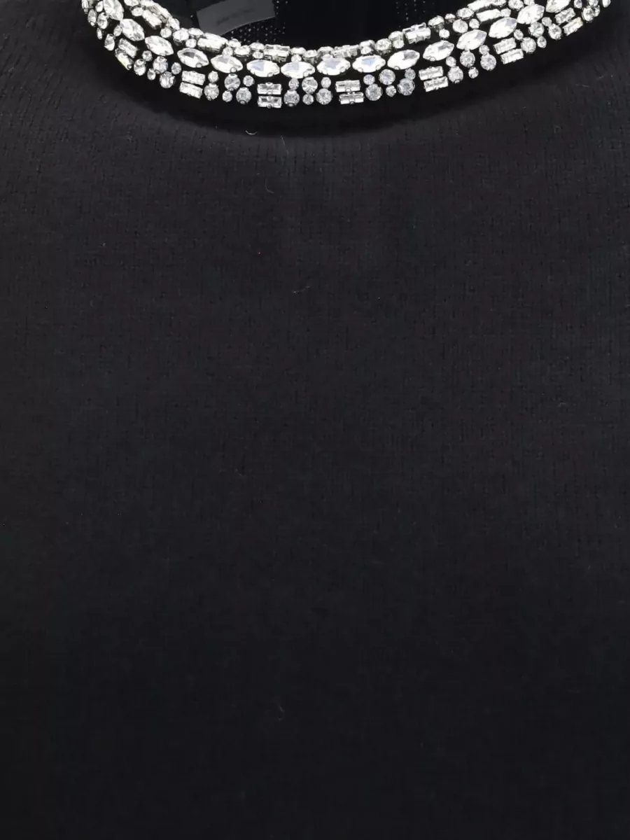 Pinko Cashmere Wool Crewneck Sweater