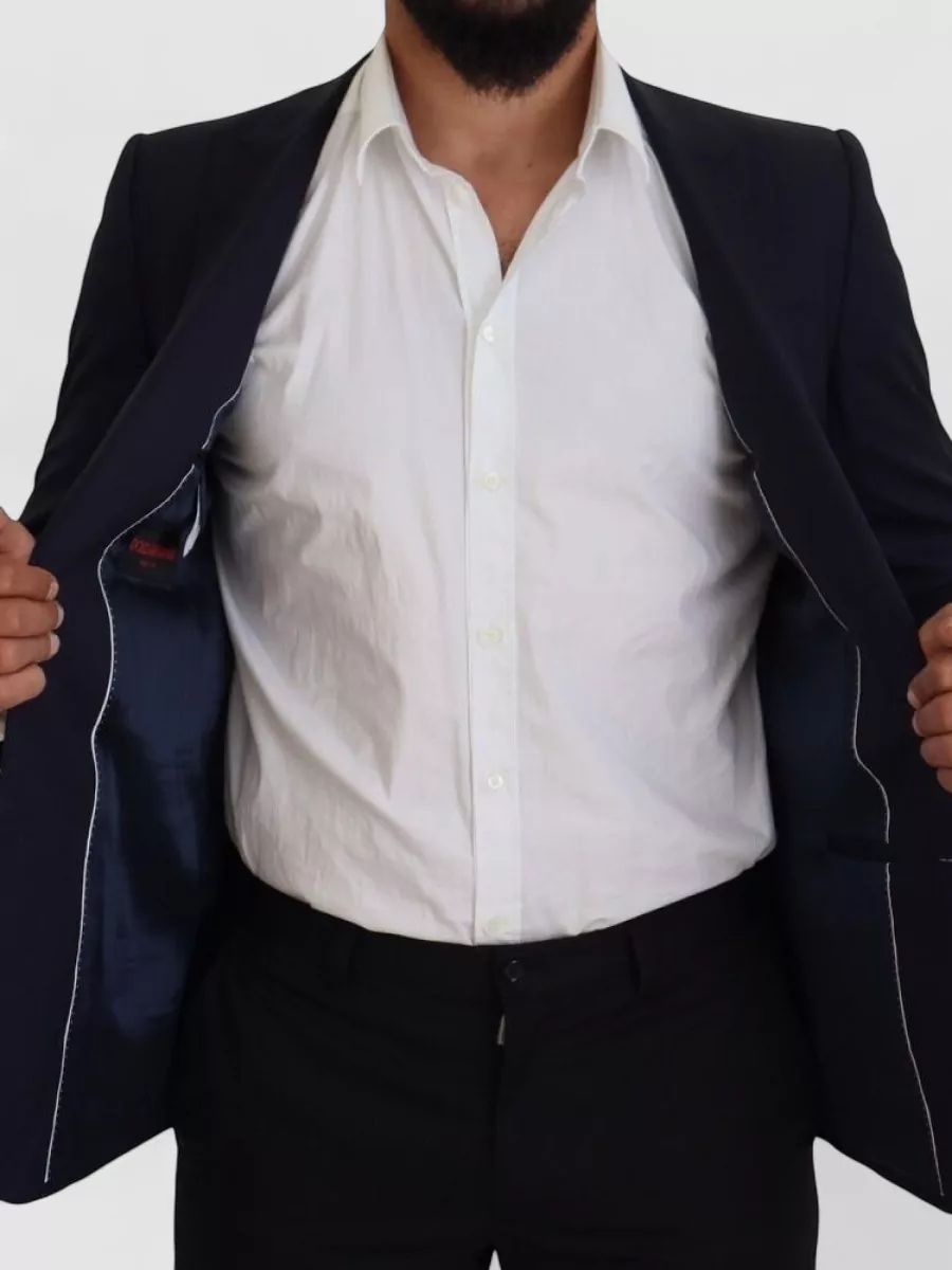 Dolce&Gabbana Wool Silk Slim-Fit Blazer