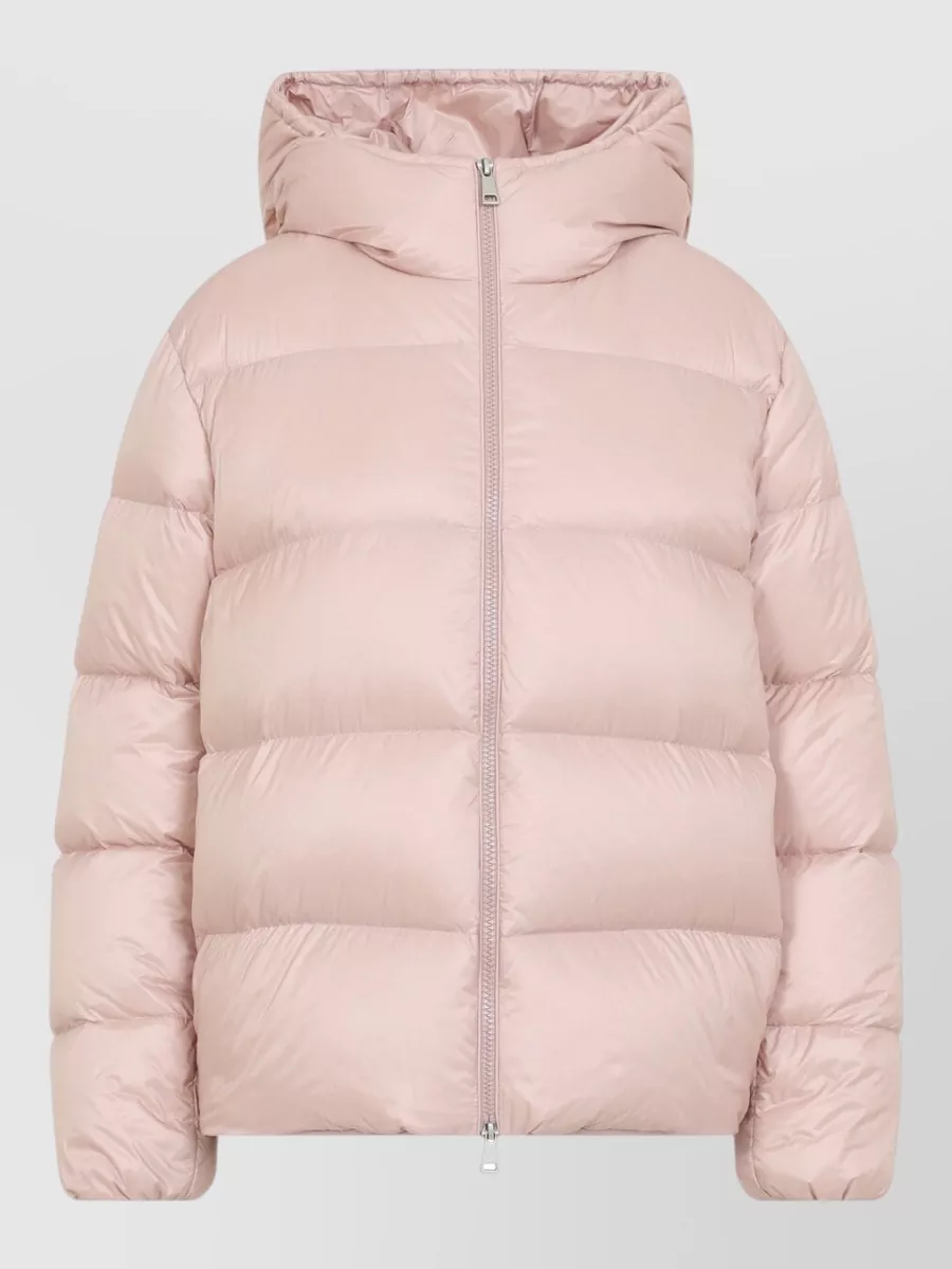 Moncler Down Hooded Short Puffer Jacket