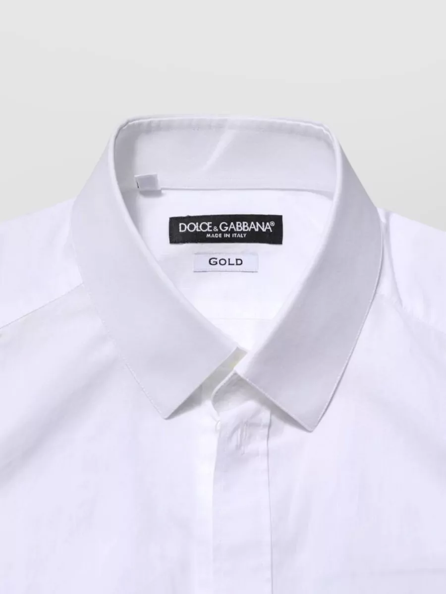 Dolce&Gabbana Cotton Long-Sleeve Dress Shirt