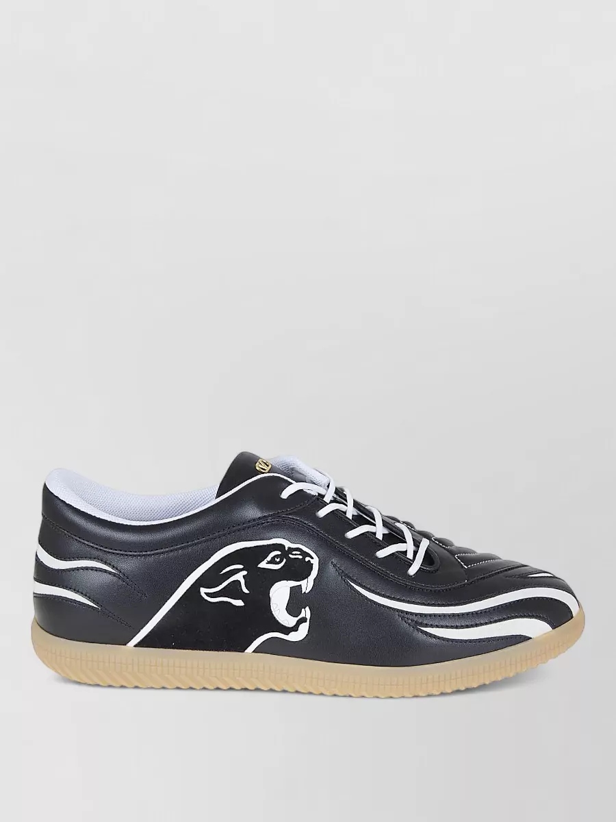 Valentino Garavani Kicky Sneaker Nappa Leather Panther Flame