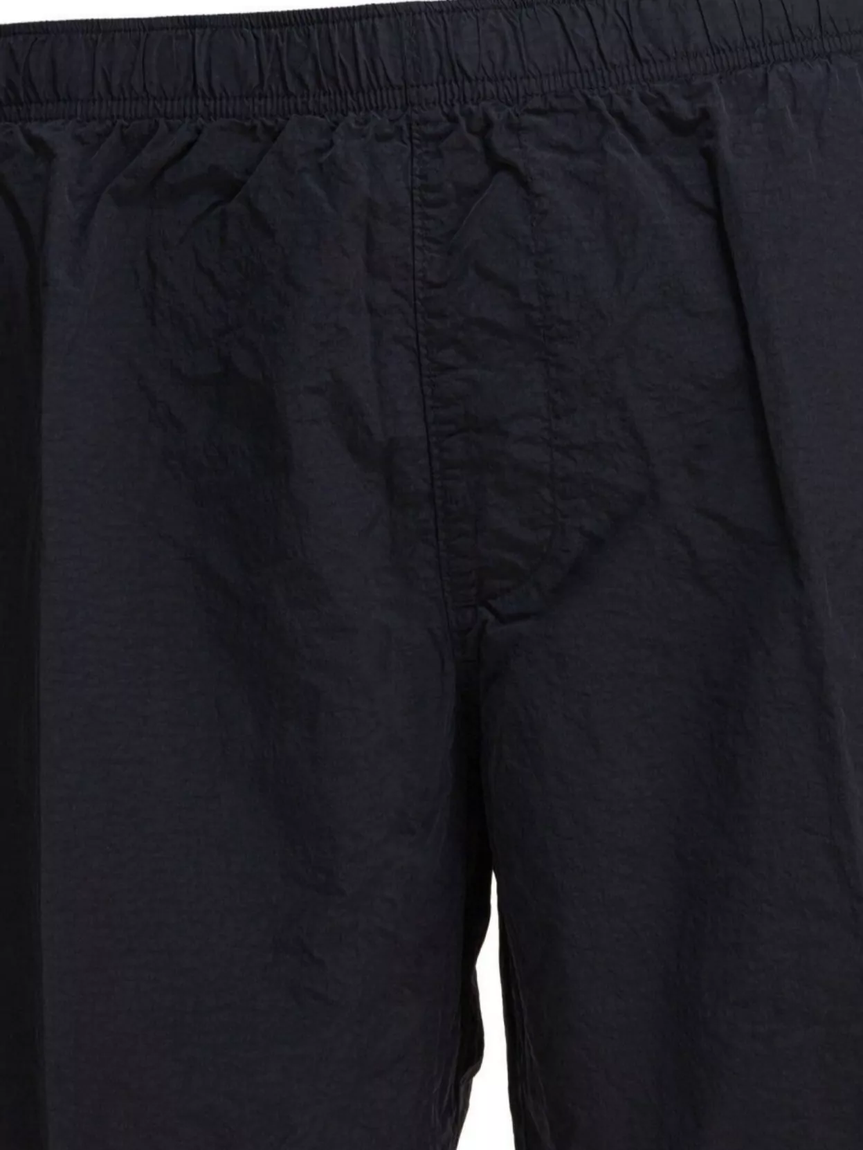 C.p. Company Textured Cargo Swimsuit Elastic Waistband In Black