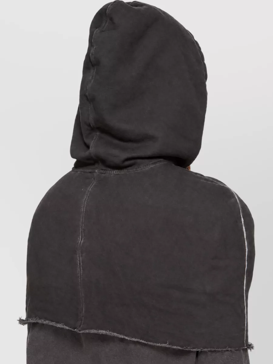 Rick Owens Cotton Hooded Jacket