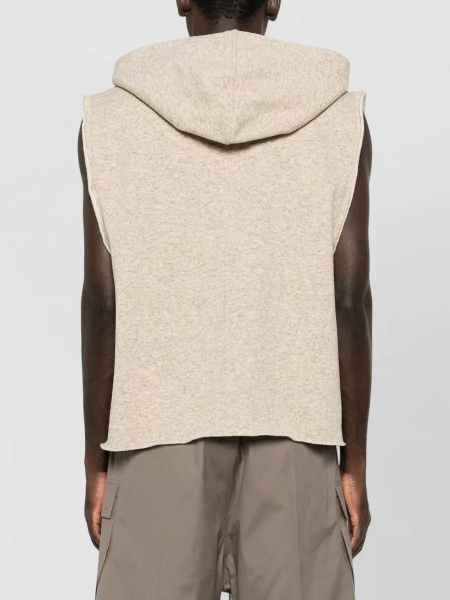 Rick Owens Sleeveless Hoodie