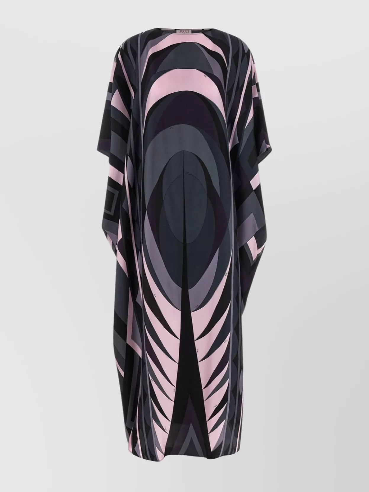 Pucci Geometric Pattern Knee-Length Loose Fit Kaftan