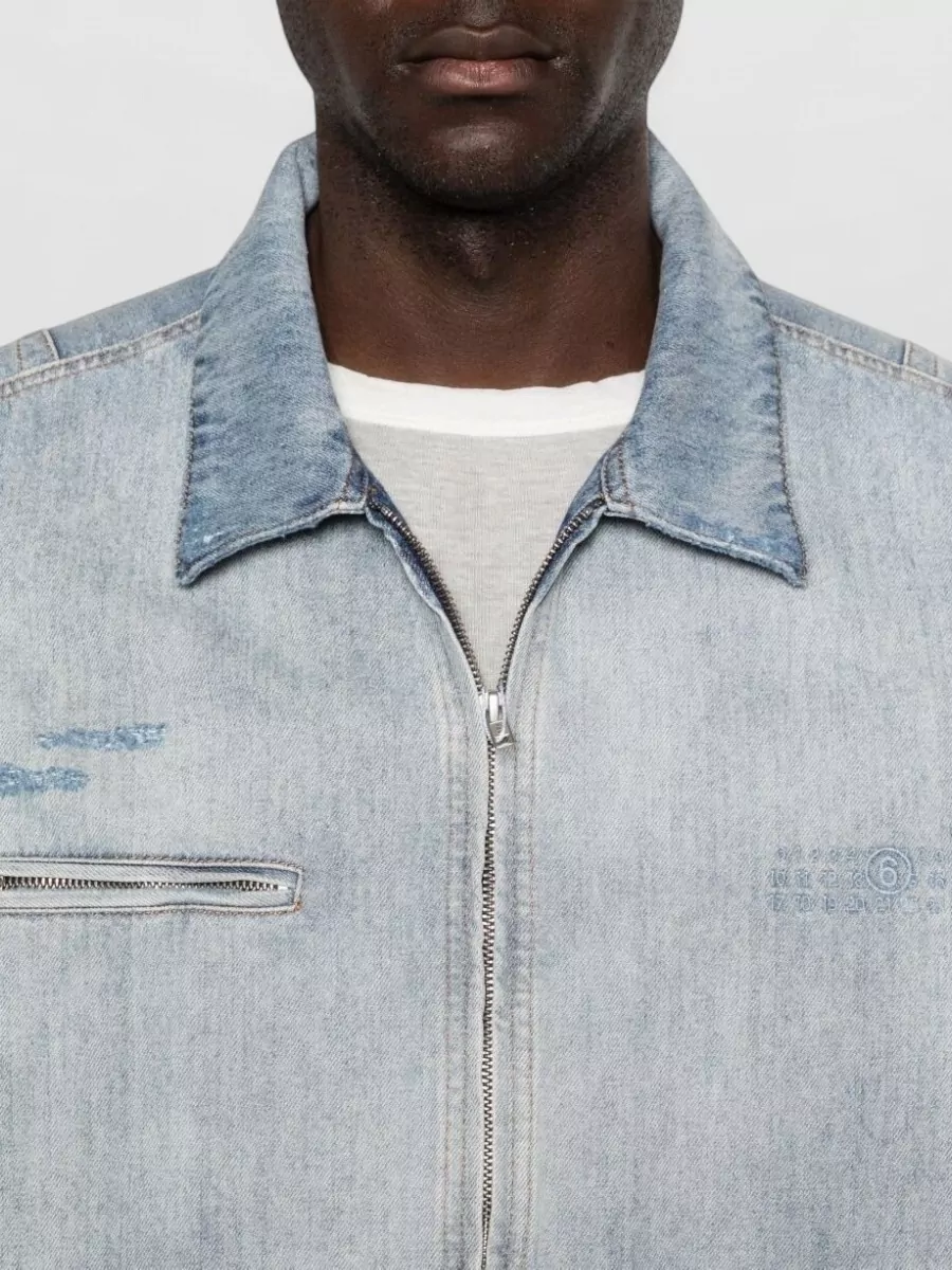 Mm6 Maison Margiela Cotton Lightweight Jacket