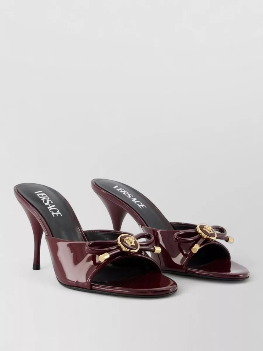 Versace Leather Mules