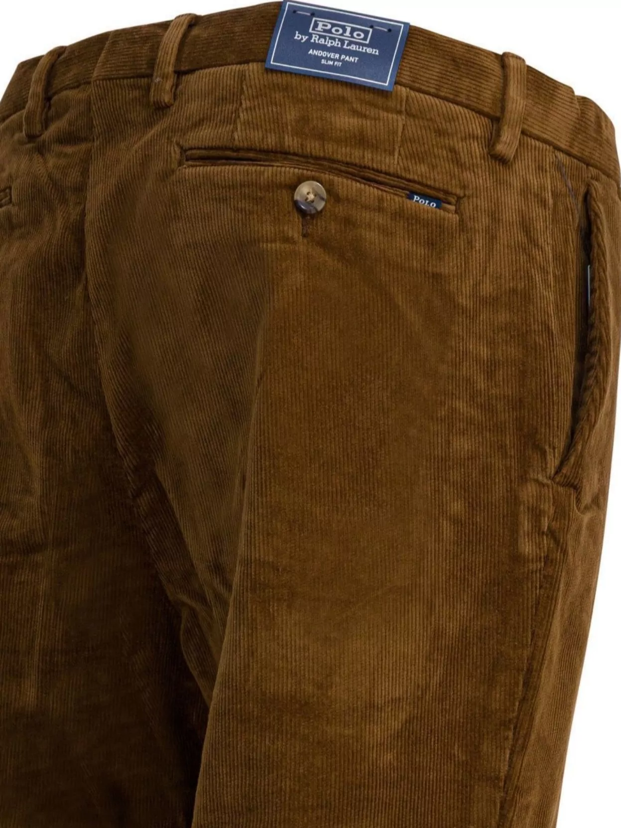 Polo Ralph Lauren Corduroy Trousers With Pockets And Loops